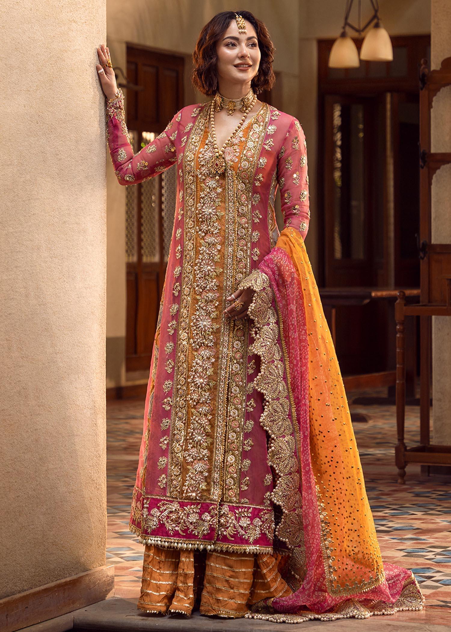 Crimson Pink Exclusive Formal Collection Organza Replica