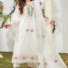 Farida Hasan White Luxury Lawn Collection Replica