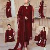 Mushq Opium Maroon Formal Collection Net Replica