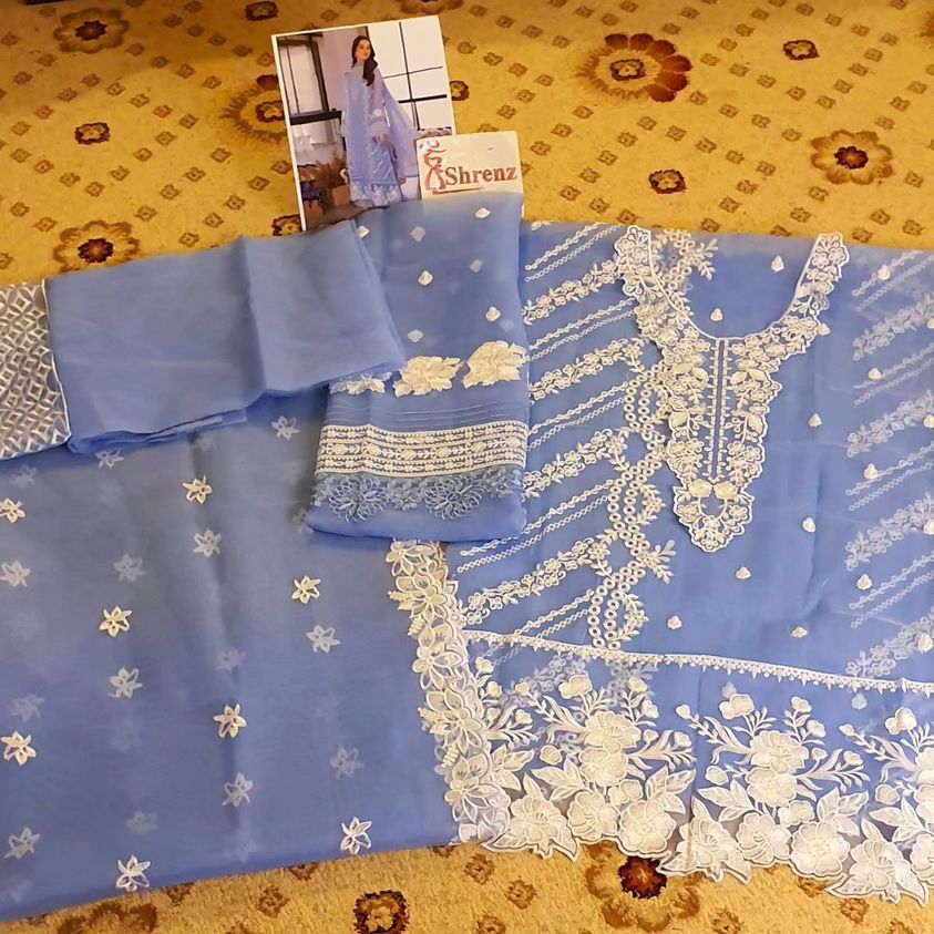Azure Blue Formal Collection Organza Replica - Image 5