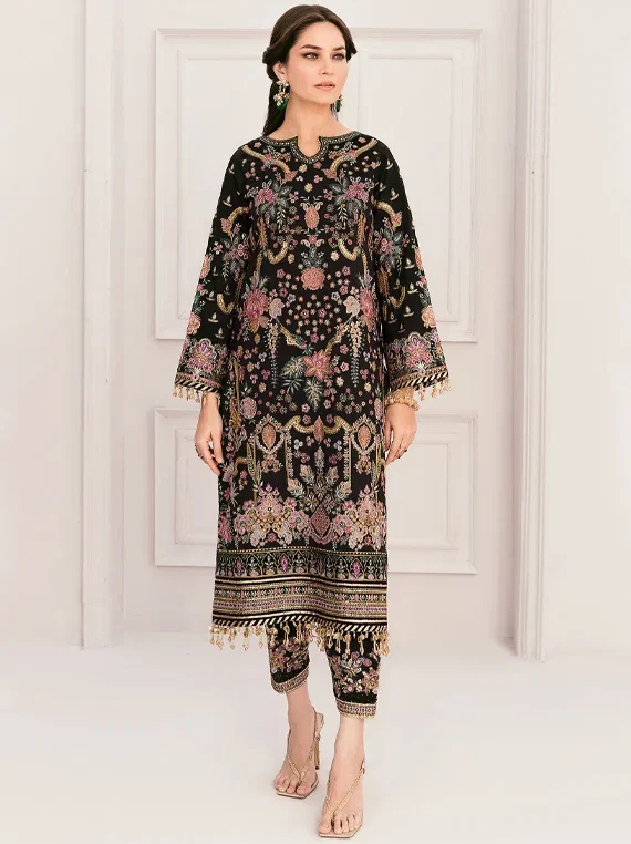 Baroque Black Formal Collection Net Replica - Image 3