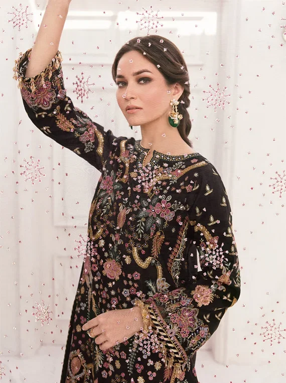 Baroque Black Formal Collection Net Replica - Image 5