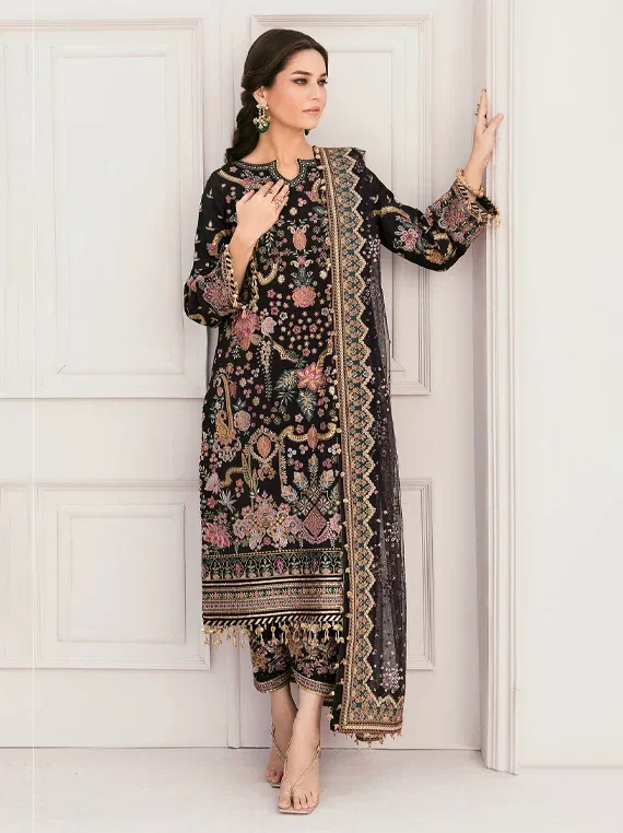Baroque Black Formal Collection Net Replica