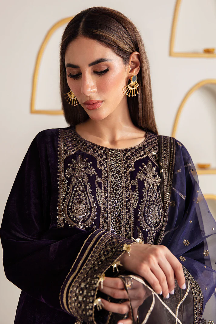 Jazmin Purple Formal Collection Velvet Replica - Image 4