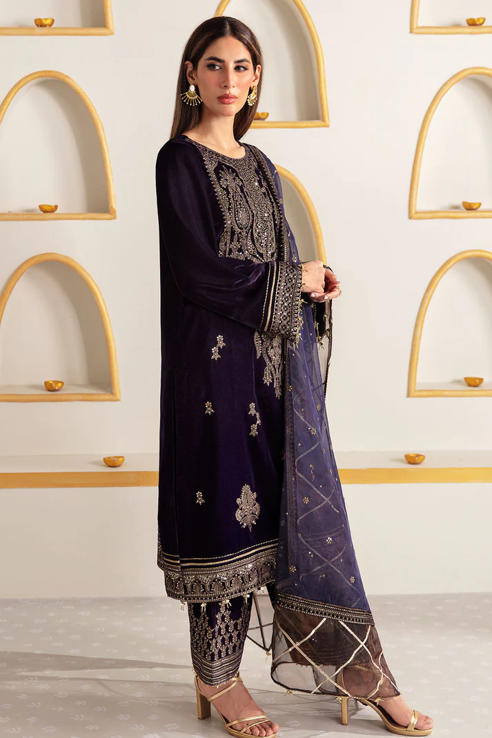 Jazmin Purple Formal Collection Velvet Replica - Image 2