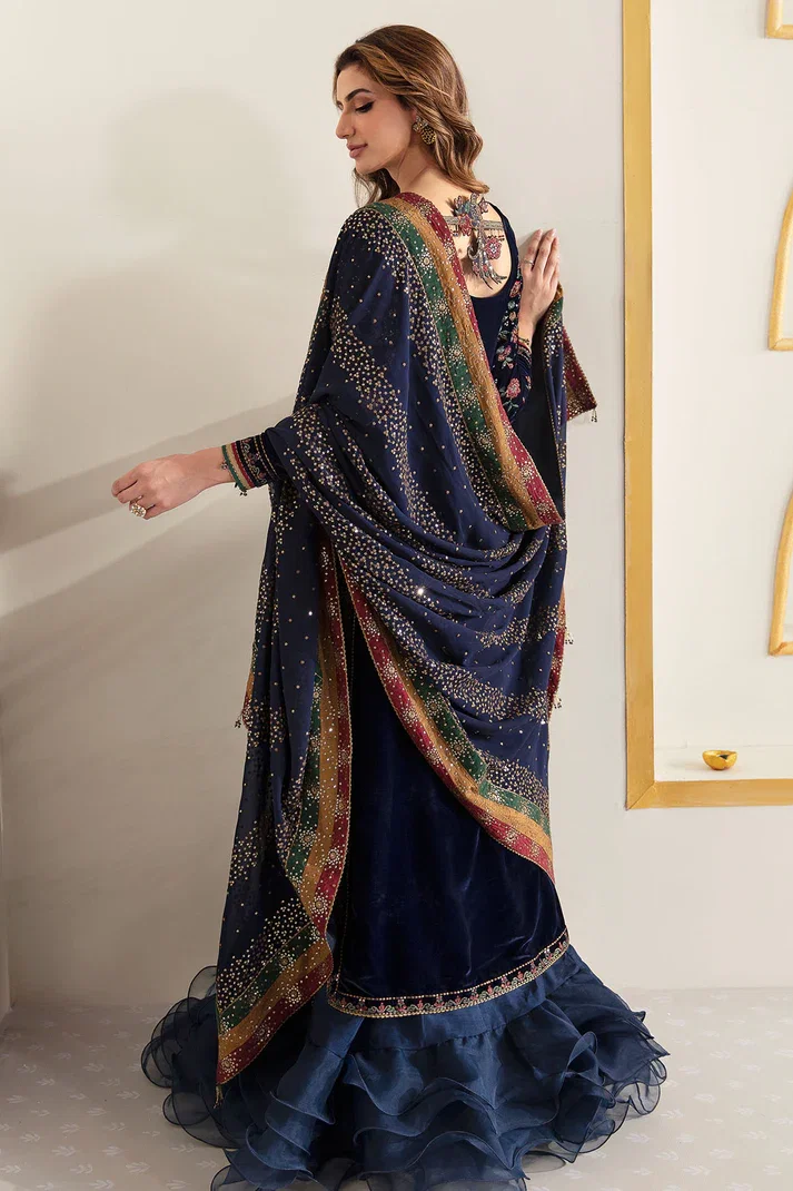 Jazmin Blue Formal Collection Velvet Replica - Image 3