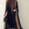 Jazmin Blue Formal Collection Velvet Replica