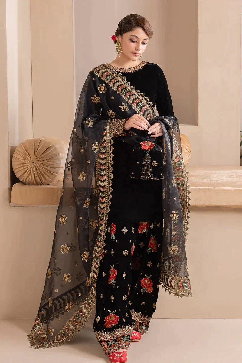 Baroque Black Formal Collection Velvet Replica - Image 2