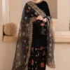 Baroque Black Formal Collection Velvet Replica