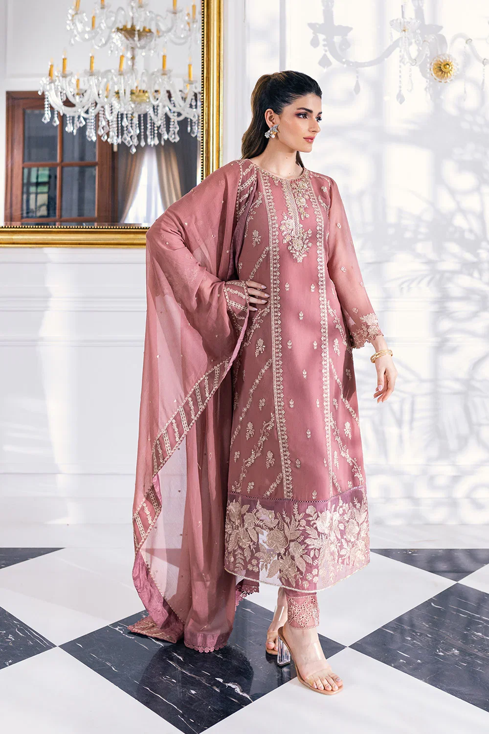 Alternative view of Azure Peach Formal Collection Chiffon Replica