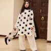 Zara Shahjahan White Lawn Collection Replica Wearing By Yumna Zaidi