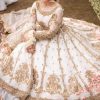 Maha Wajahat White Exclusive Formal Collection Net Replica