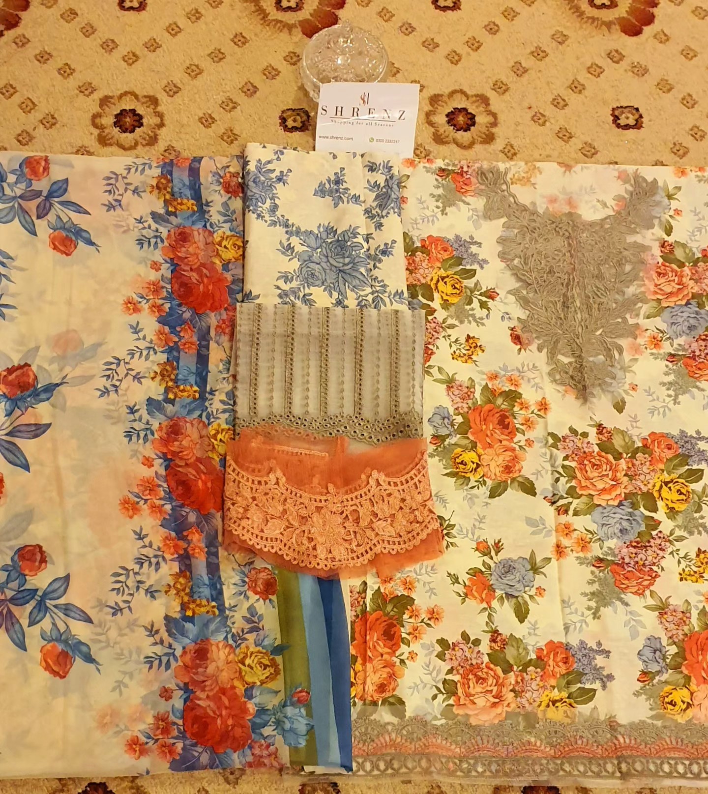 Maria B Multi Digital Printed Lawn Collection Replica - Image 6