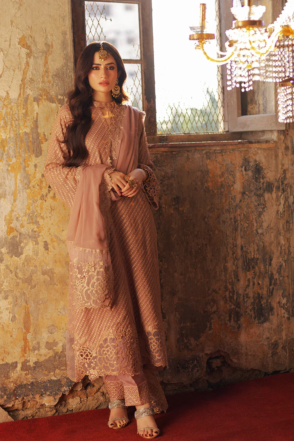 Azure Peach Formal Wear Collection Replica