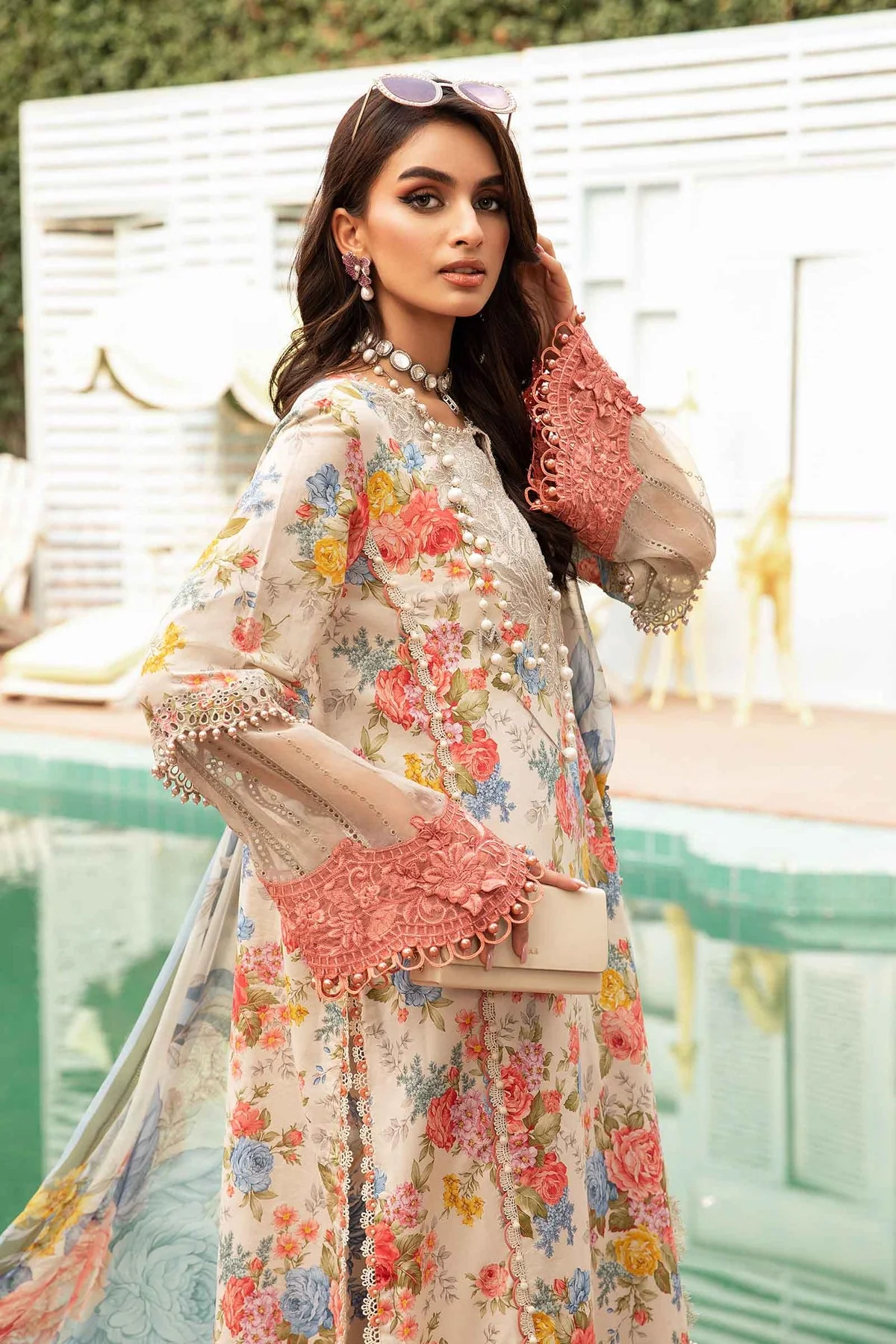 Maria B Multi Digital Printed Lawn Collection Replica - Image 3