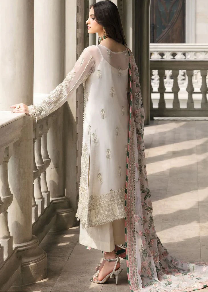 Gulaal White Formal Collection Chiffon Replica - Image 2