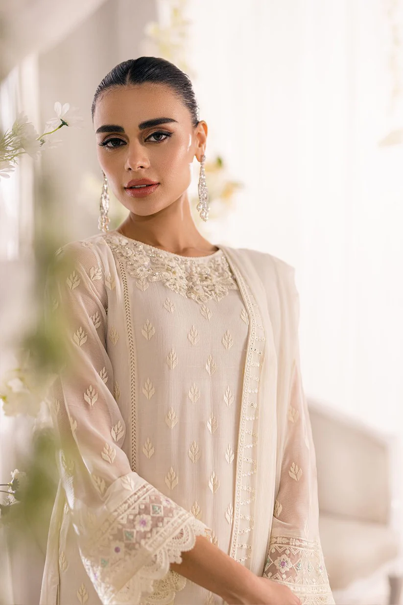 Azure White Formal Collection Chiffon Replica - Image 4