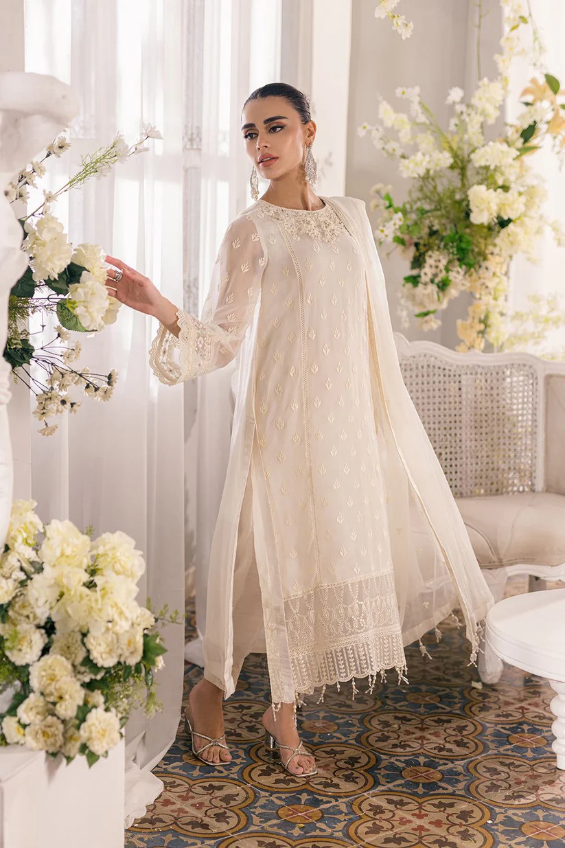 Azure White Formal Collection Chiffon Replica - Image 5