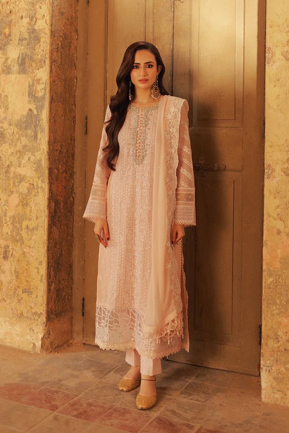 Azure Peach Formal Collection Chiffon Replica