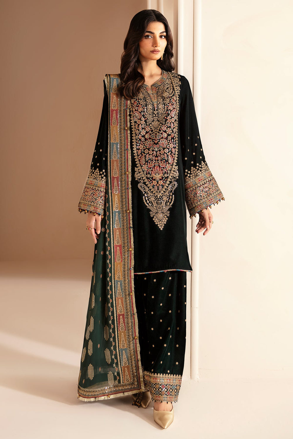 Jazmin Green Formal Collection Velvet Replica