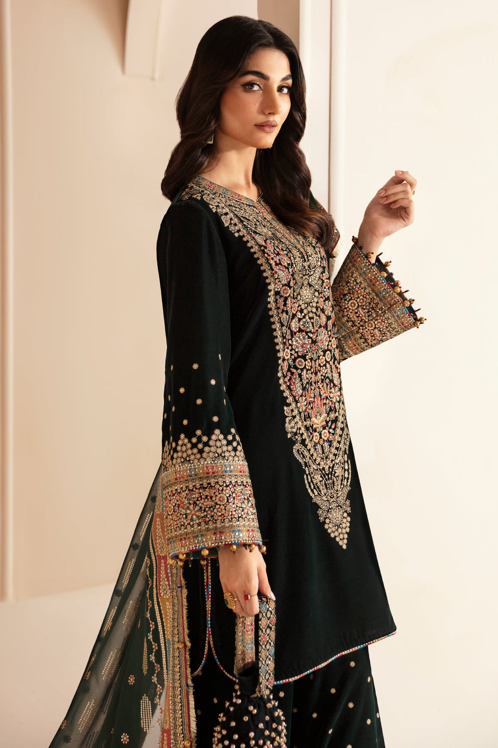 Jazmin Green Formal Collection Velvet Replica - Image 2