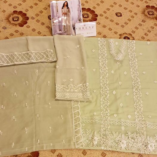 Azure Pistachio Formal Collection Chiffon Replica - Image 7