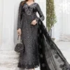 Maria B Black Formal Collection Chiffon Replica