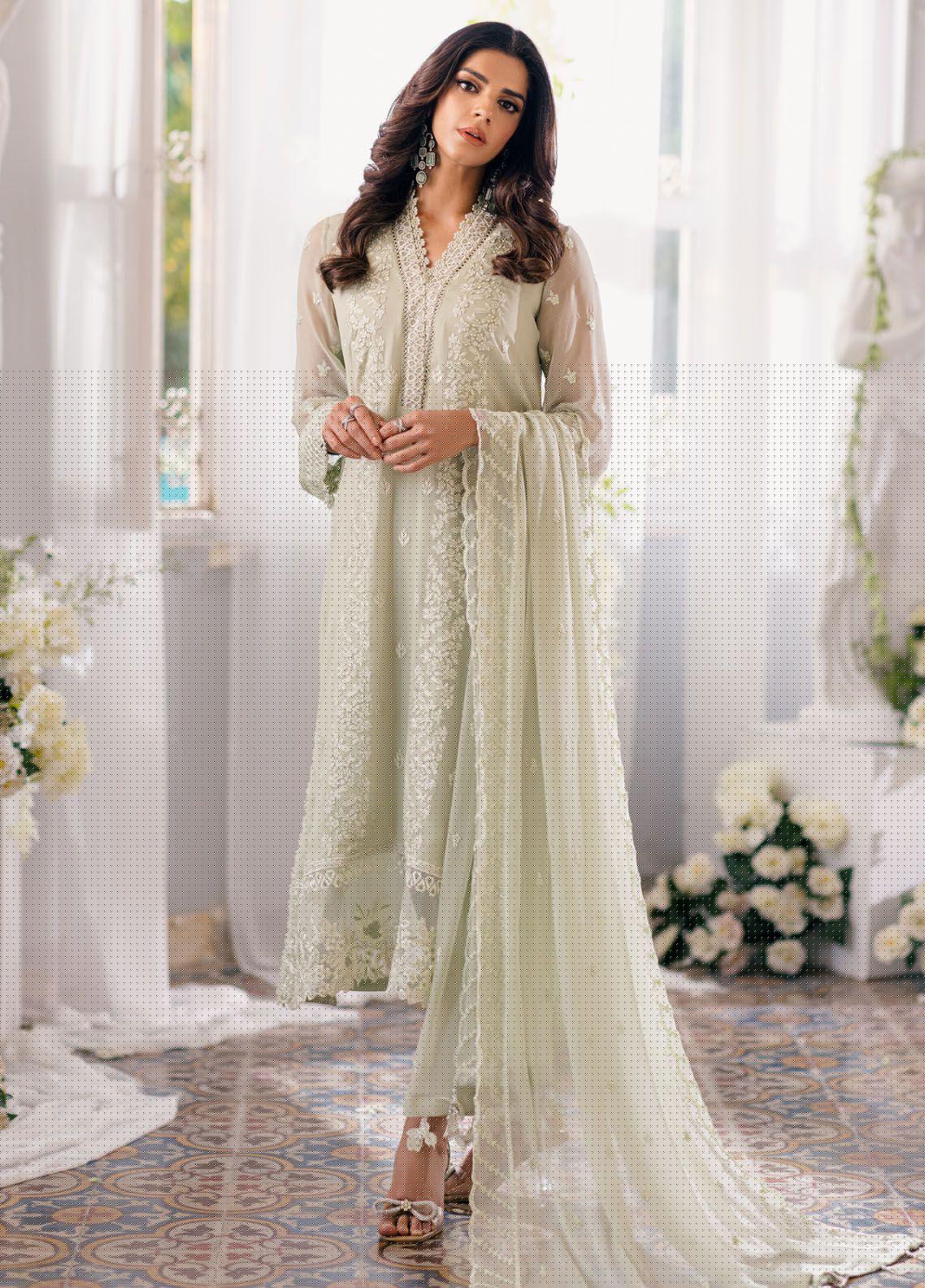 Alternative view of Azure Pistachio Formal Collection Chiffon Replica