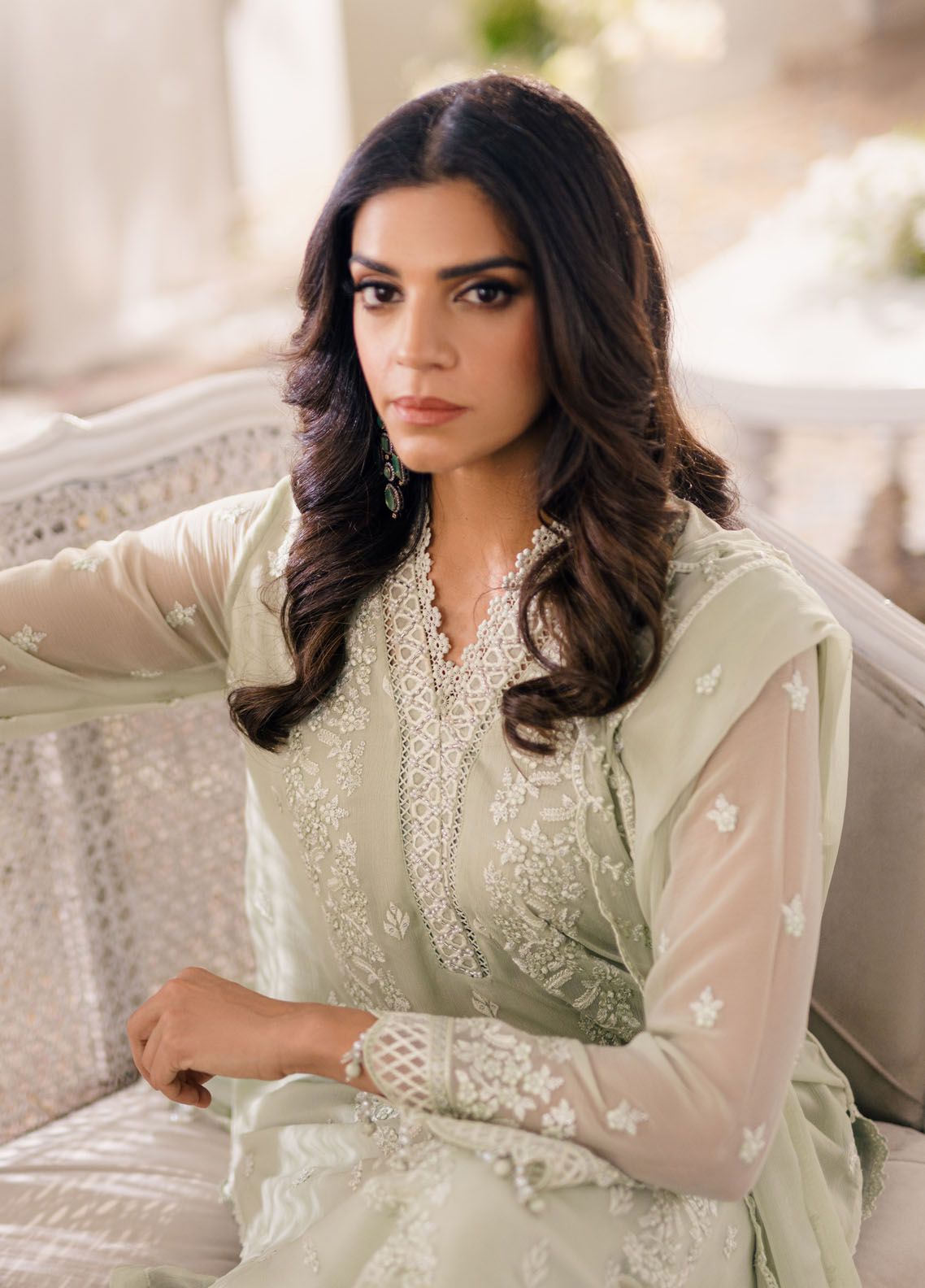 Azure Pistachio Formal Collection Chiffon Replica - Image 5