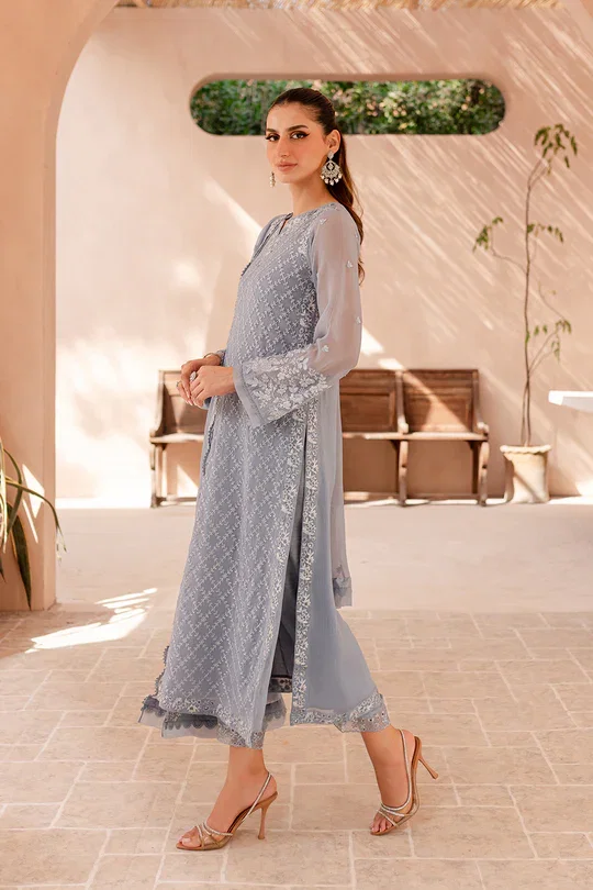 Azure Grey Formal Collection Chiffon Replica - Image 5