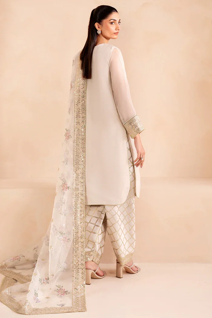 Farasha White Formal Collection Chiffon Replica - Image 2