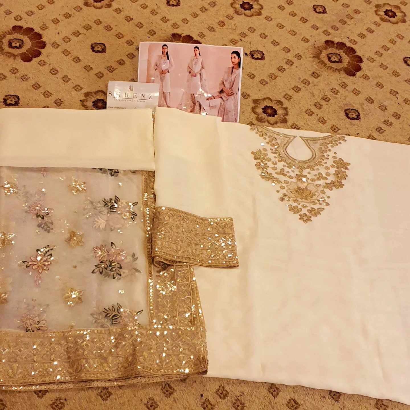 Farasha White Formal Collection Chiffon Replica - Image 5