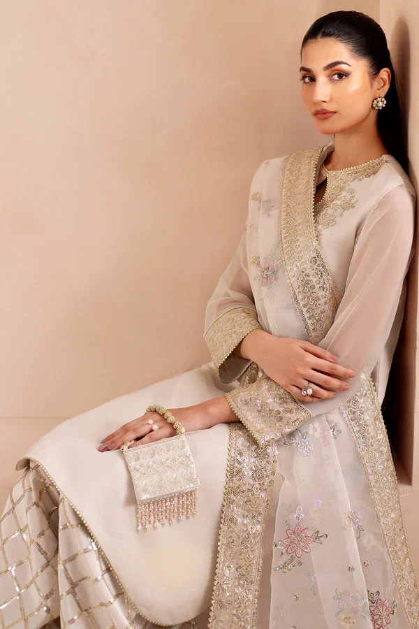 Farasha White Formal Collection Chiffon Replica - Image 4