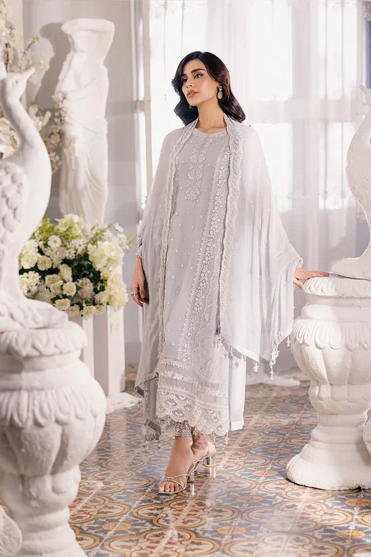 Alternative view of Azure Silver Formal Collection Chiffon Replica