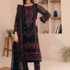 Noorma Kaamal Black Formal Collection Chiffon Replica