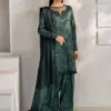 Iznik Green Digital Printed Lawn Collection Replica