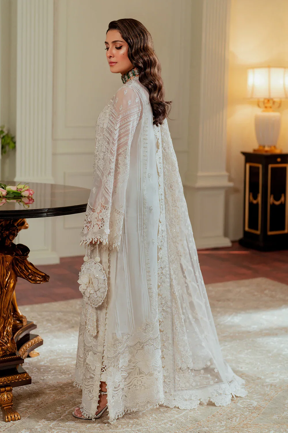 Baroque White Formal Collection Chiffon Replica - Image 3