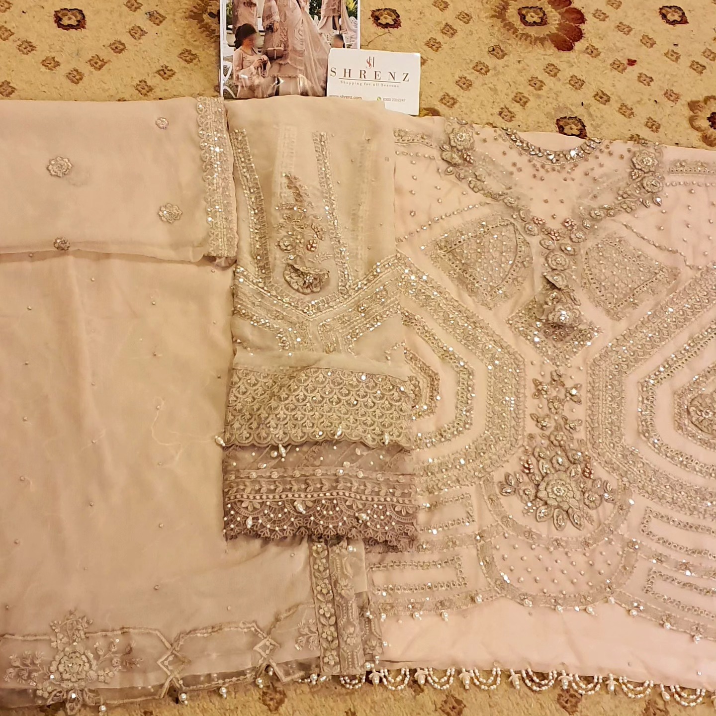 Maria B Skin Formal Collection Chiffon Replica - Image 2