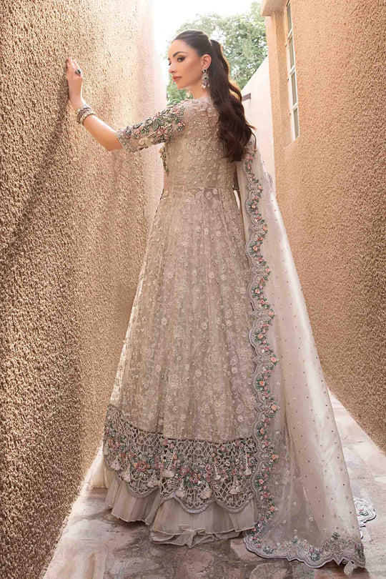 Maria B Skin Bridal Maxi Collection Organza Replica - Image 5