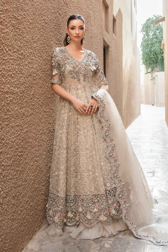 Maria B Skin Bridal Maxi Collection Organza Replica - Image 4