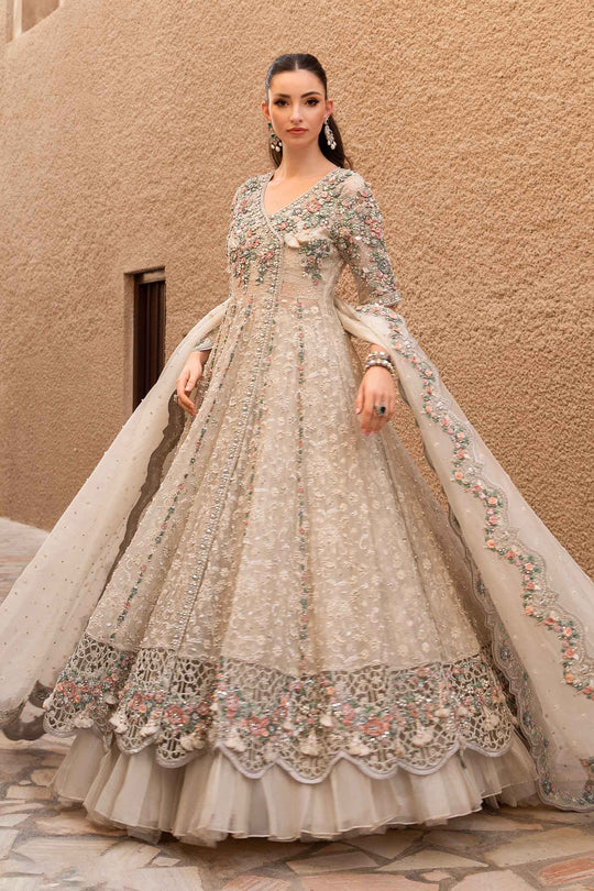 Maria B Skin Bridal Maxi Collection Organza Replica - Image 3