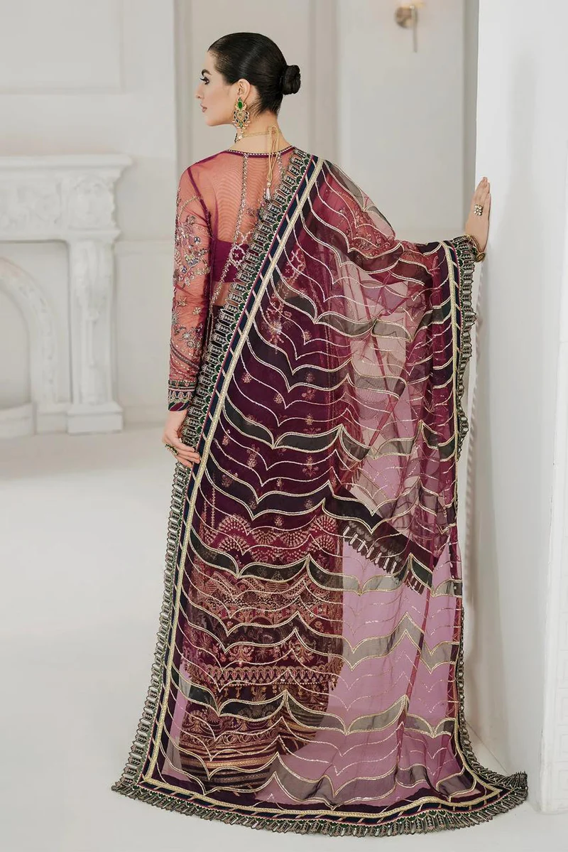 Baroque Magenta Formal Collection Net Replica - Image 2