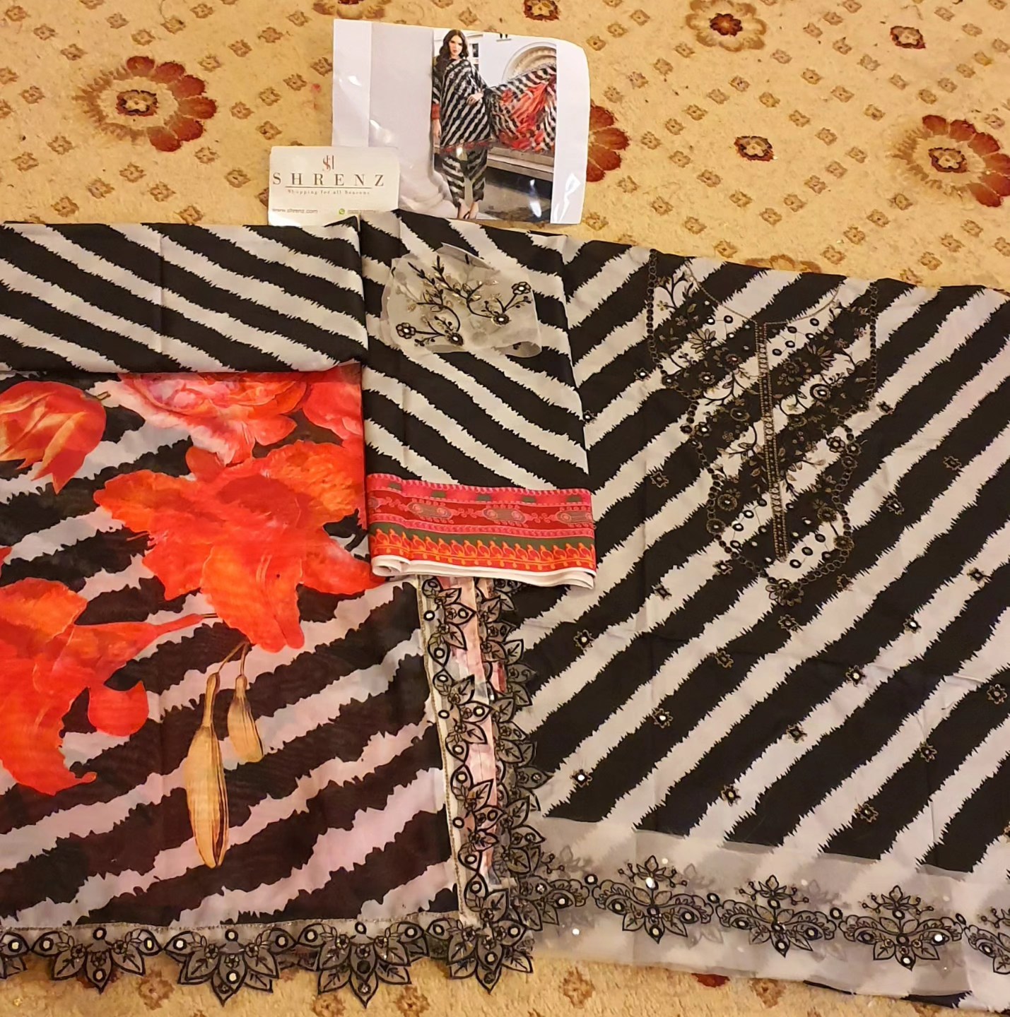 Charizma Draft Luxury Lawn Collection Replica - Image 5