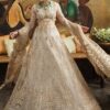 Afrozeh White Exclusive Net Maxi Replica