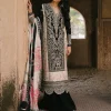 Bin Ilyas Black Luxury Lawn Collection Replica