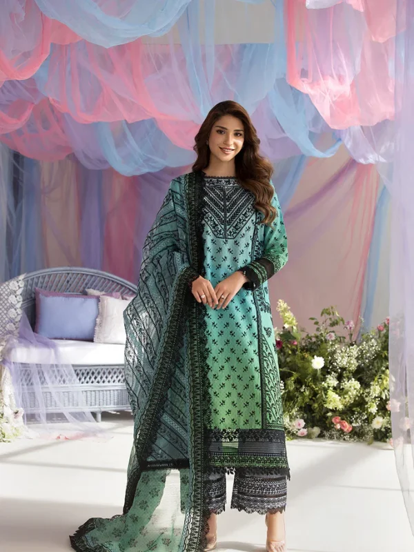 Sobia Nazir Tiedie Luxury Lawn Collection Replica