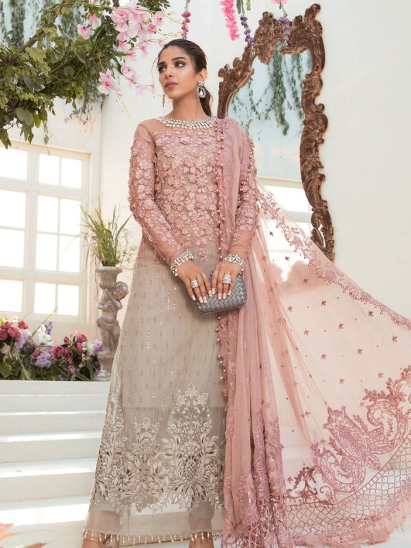 Maria B Tie N Die Exclusive Net Replica