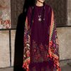 Jugnu Burgundy Luxury Lawn Collection Replica