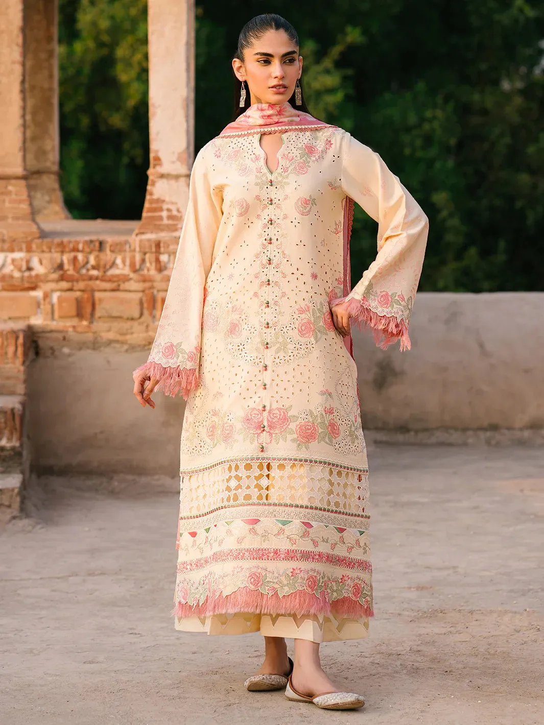 Bin Ilyas Skin Luxury Lawn Collection Replica
