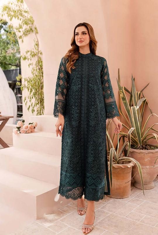 Azure Zinc Formal Collection Organza Replica